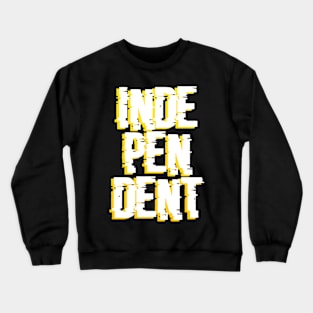 Independent Shaded Writing Crewneck Sweatshirt